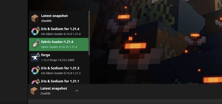 .نسخه Fabric-modded بازی در لانچر رسمی ماینکرافت ظاهر خواهد شد.